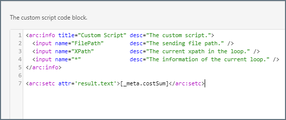 Simple Custom Script